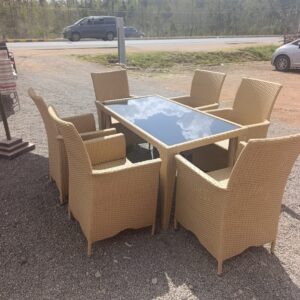 Zack 6 seater Dining Set - Image 2