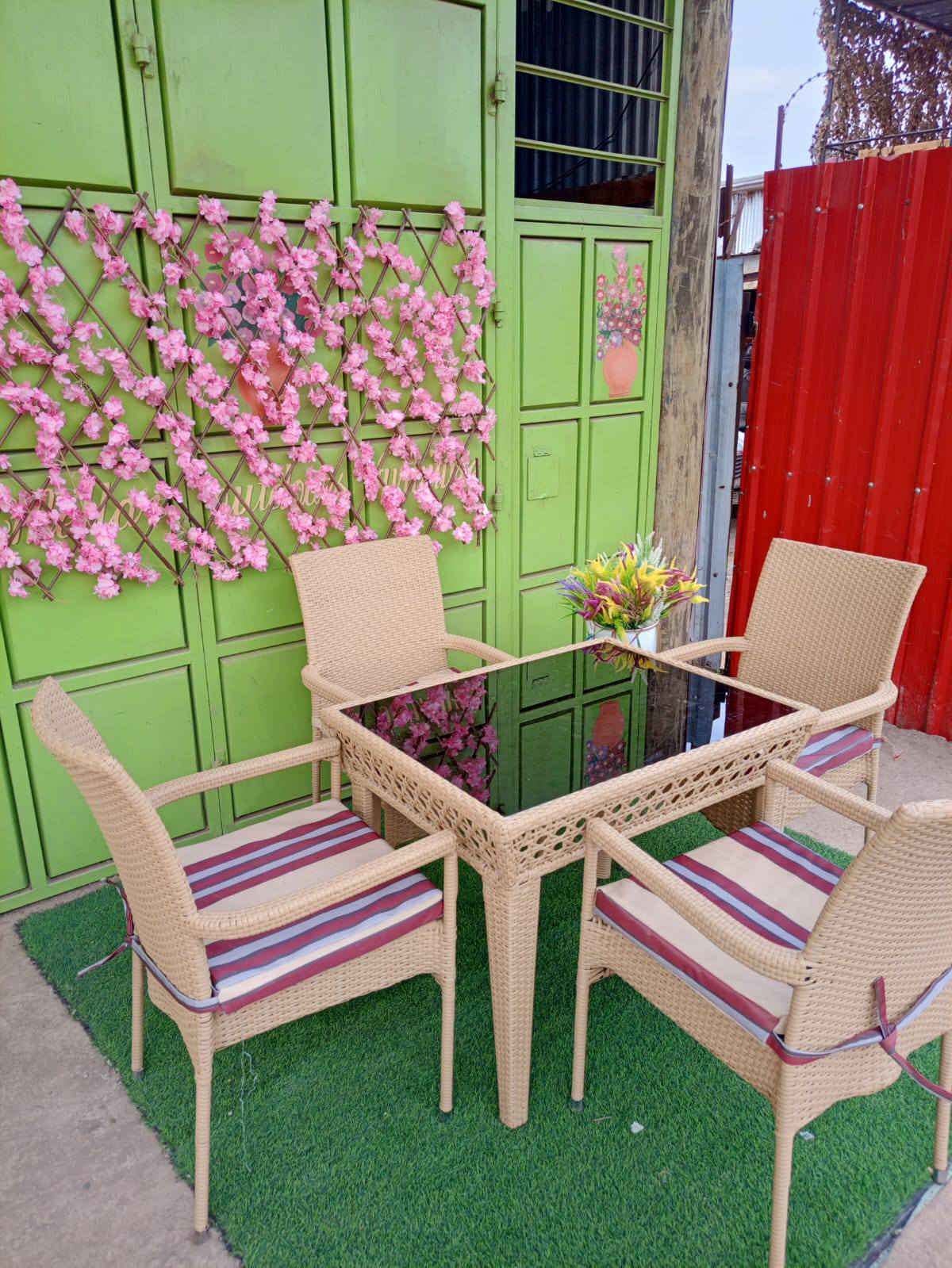 Mellar Armchair Dining Set - Image 4