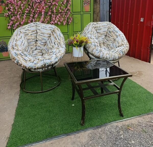 Papasan 2 Seater Set