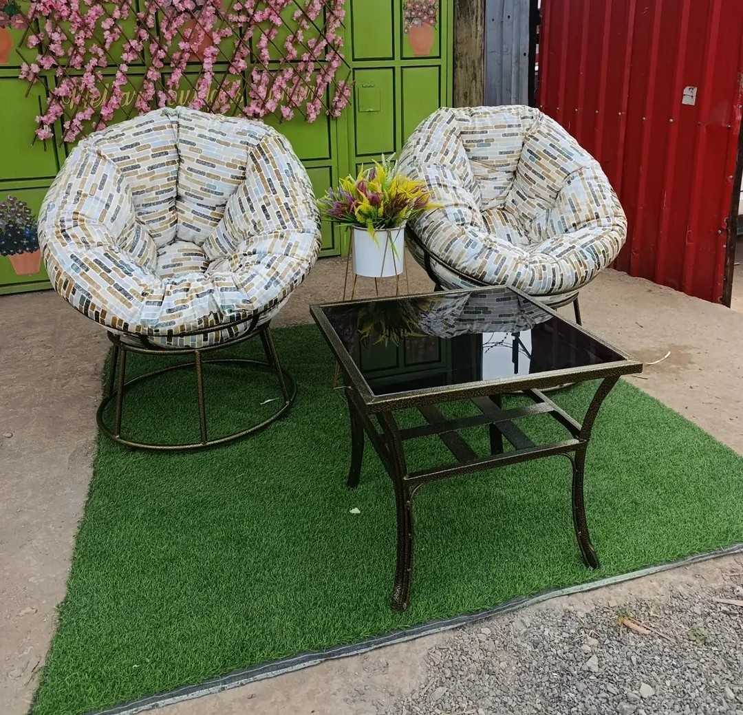 Papasan 2 Seater Set - Image 1
