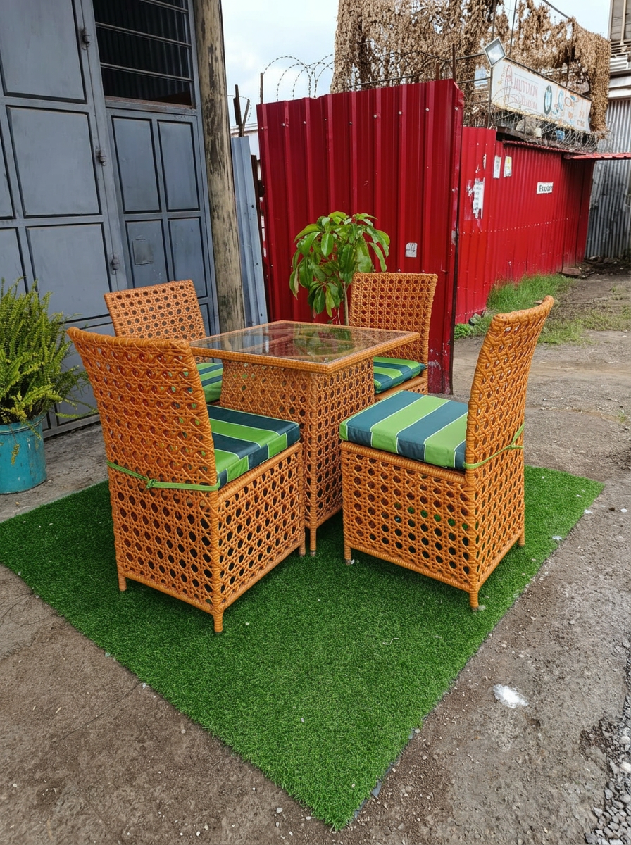 Stanley 4 Seater Dining Set - Image 3
