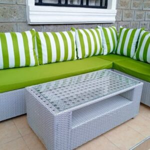 L-shaped lounge set