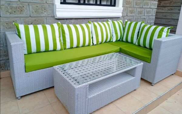 L-shaped lounge set