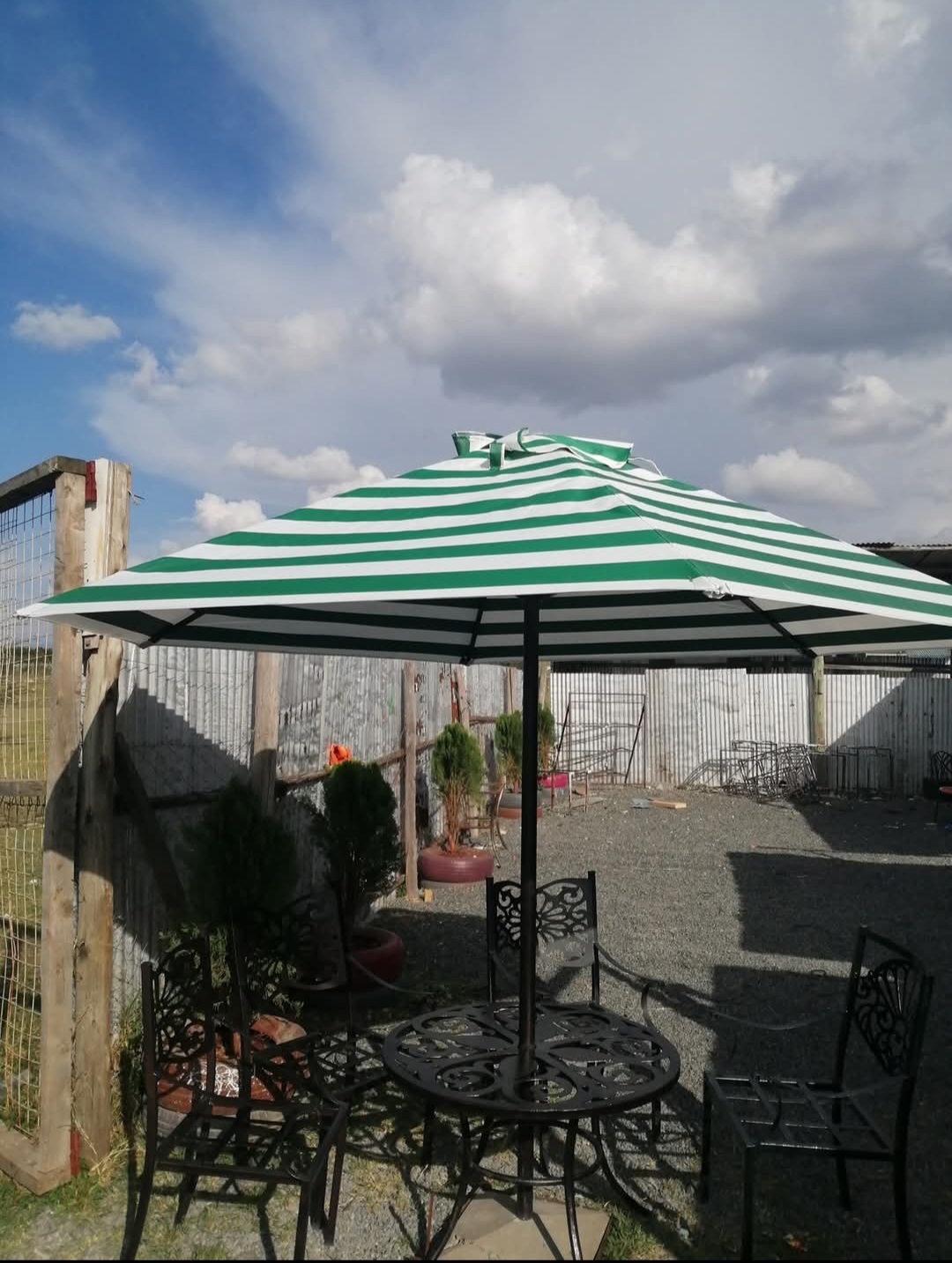 Powder Coated Metallic Umbrellas - Image 2