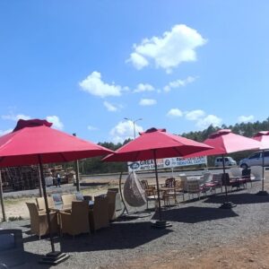Powder Coated Metallic Umbrellas