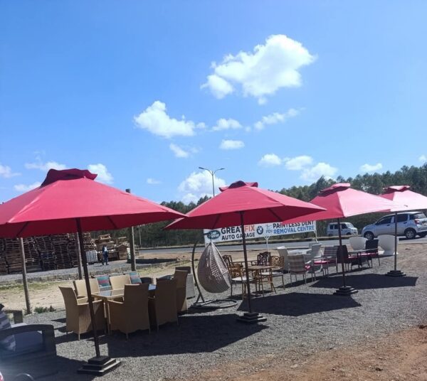 Powder Coated Metallic Umbrellas