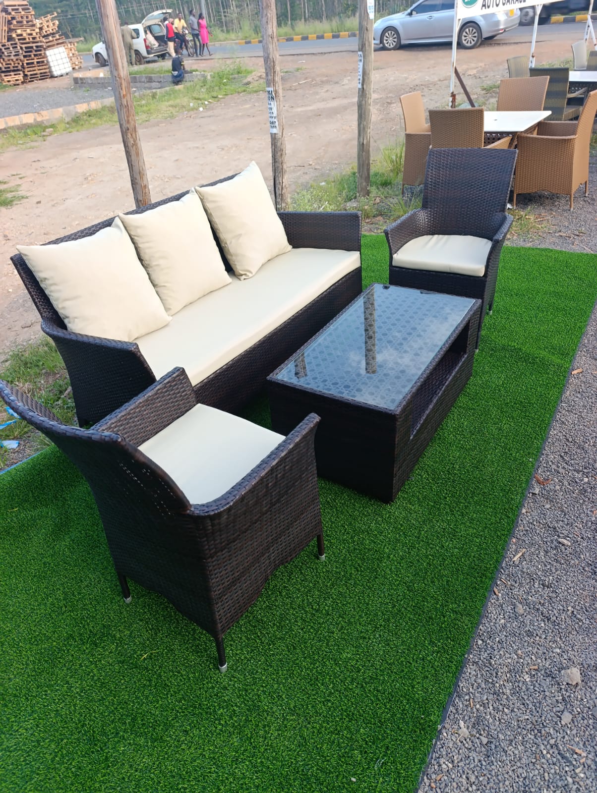 Zack 5 Seater Lounge Set - Image 1